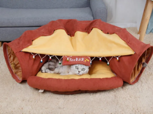 Hide & Play Cat Tunnel Lounge