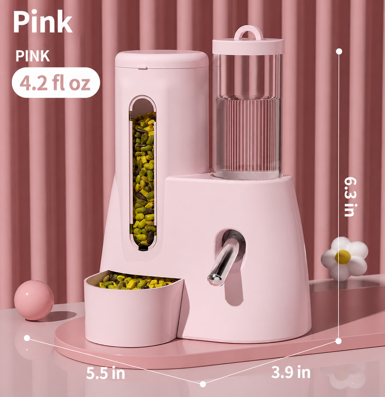 Tiny Sip Hamster Water & Feeding Station