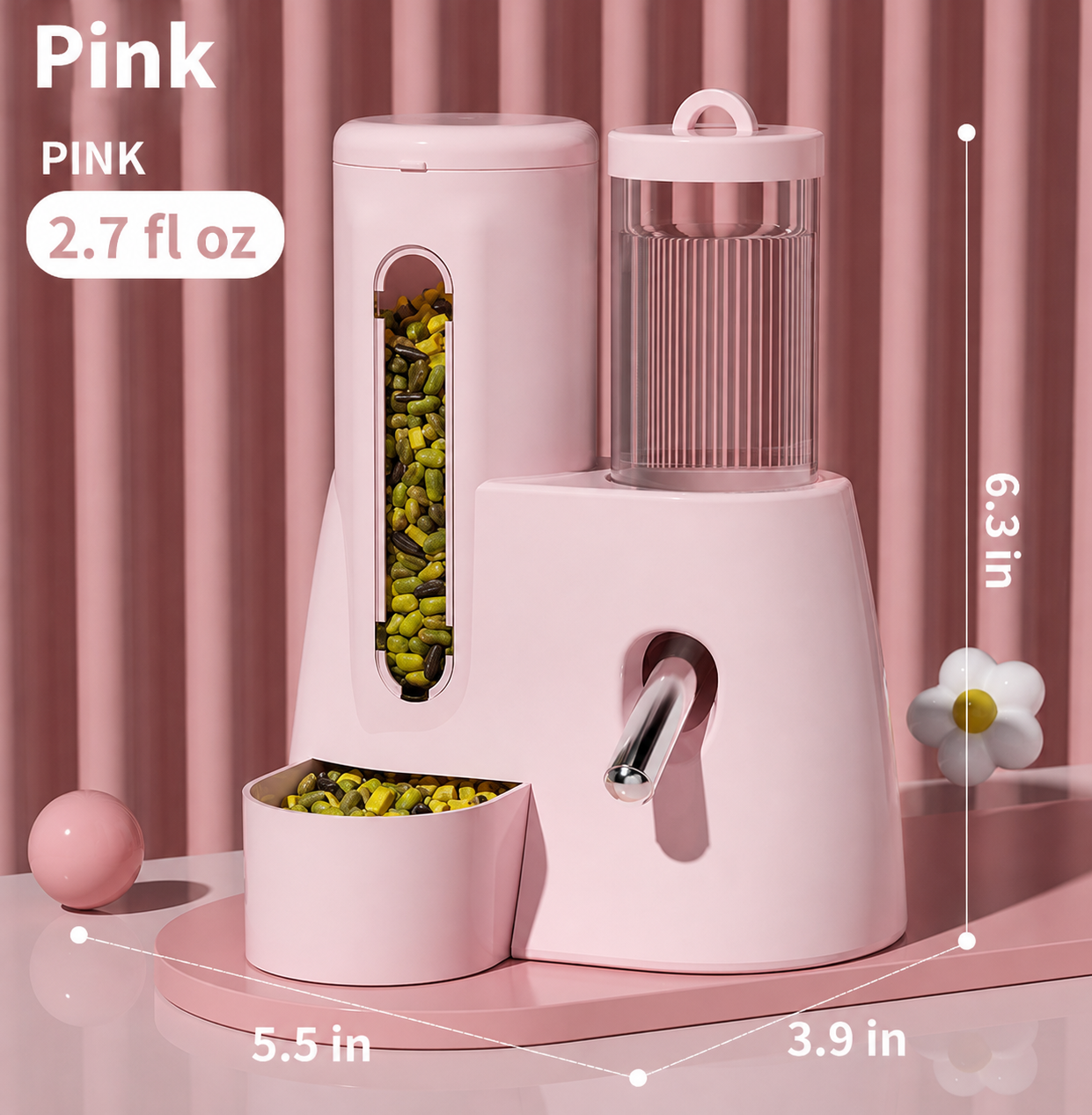 Tiny Sip Hamster Water & Feeding Station
