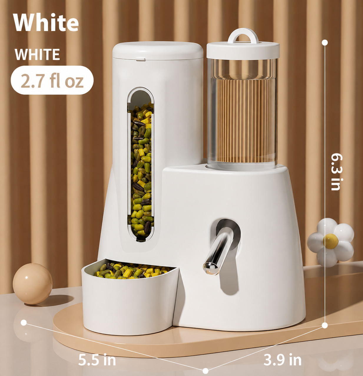 Tiny Sip Hamster Water & Feeding Station