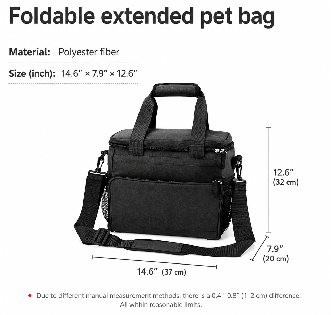 Road Trip Pet Travel Organizer & Feeding Bag